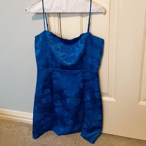 Blue dress